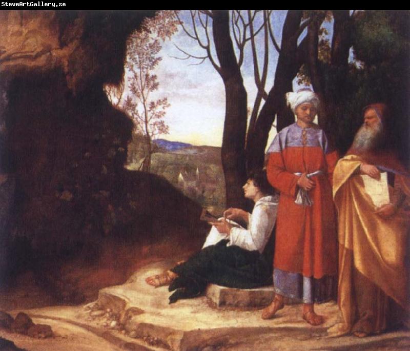 Giorgione The Three Philosophers