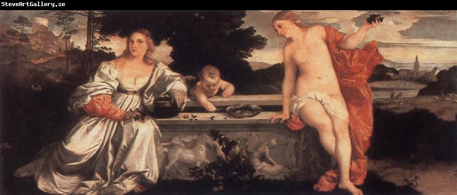 Titian Sacred and Profane Love