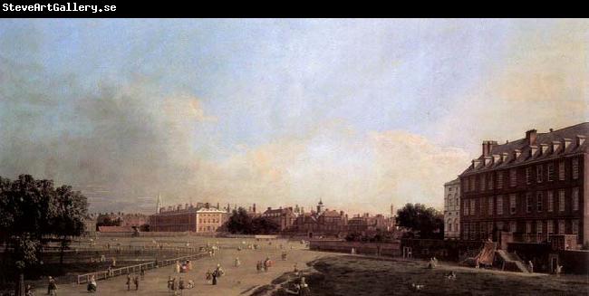 Canaletto the Old Horse Guards from St James's Park