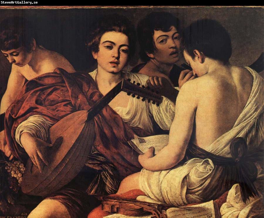 Caravaggio The Musicians