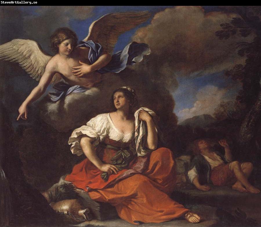 GUERCINO The Angel Appearing to Hagar and Ishmael