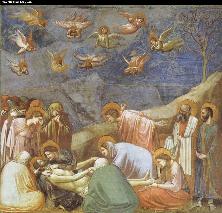 Giotto Bewening of Christ