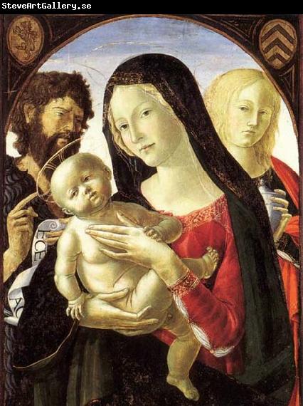 Neroccio Madonna and Child with St John the Baptist and St Mary Magdalene