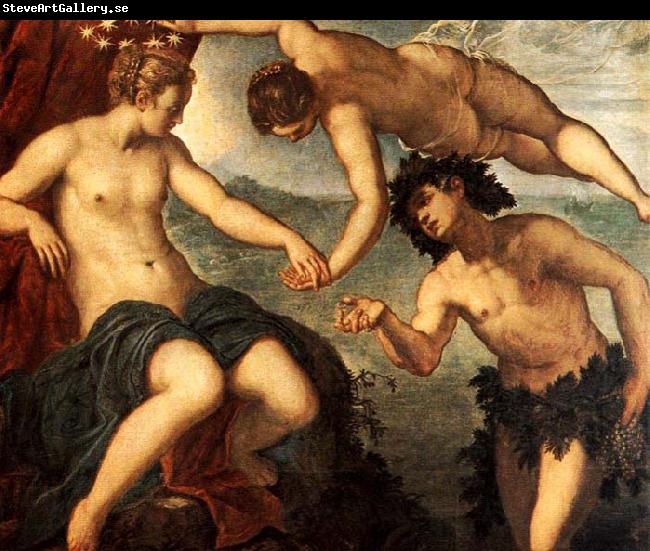Tintoretto Ariadne, Venus and Bacchus