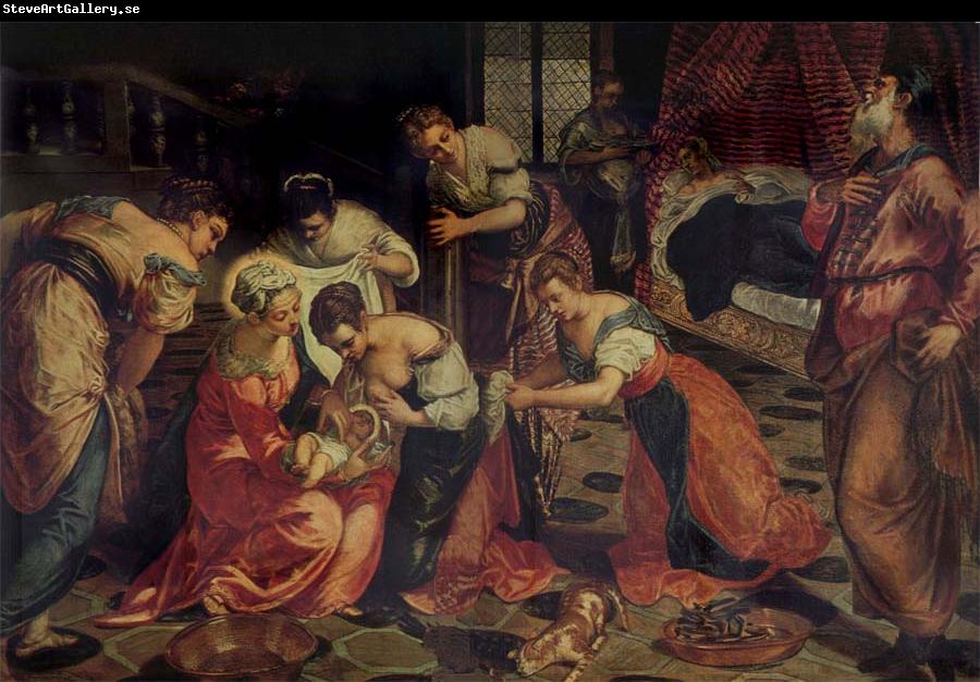 Tintoretto The Birth of St John the Baptist