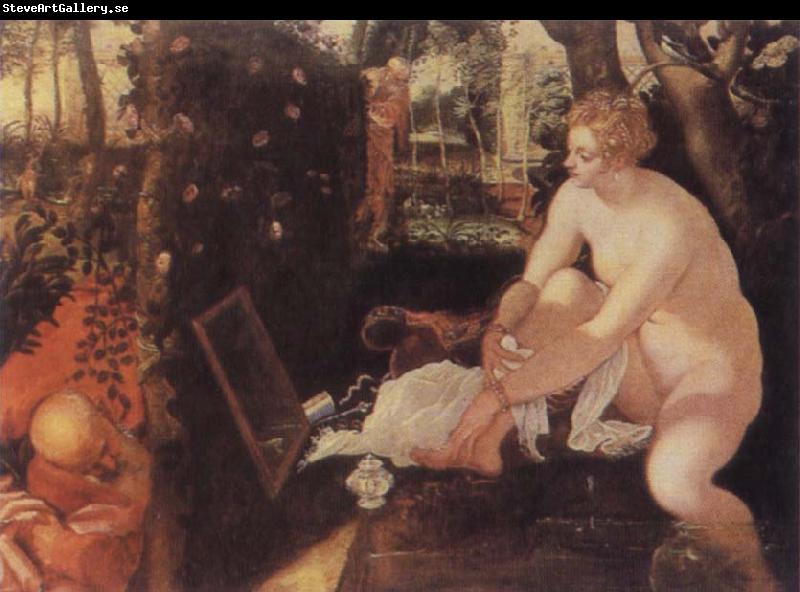 Tintoretto The Bathing Susama