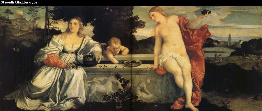 Titian Sacred and Profanc Love