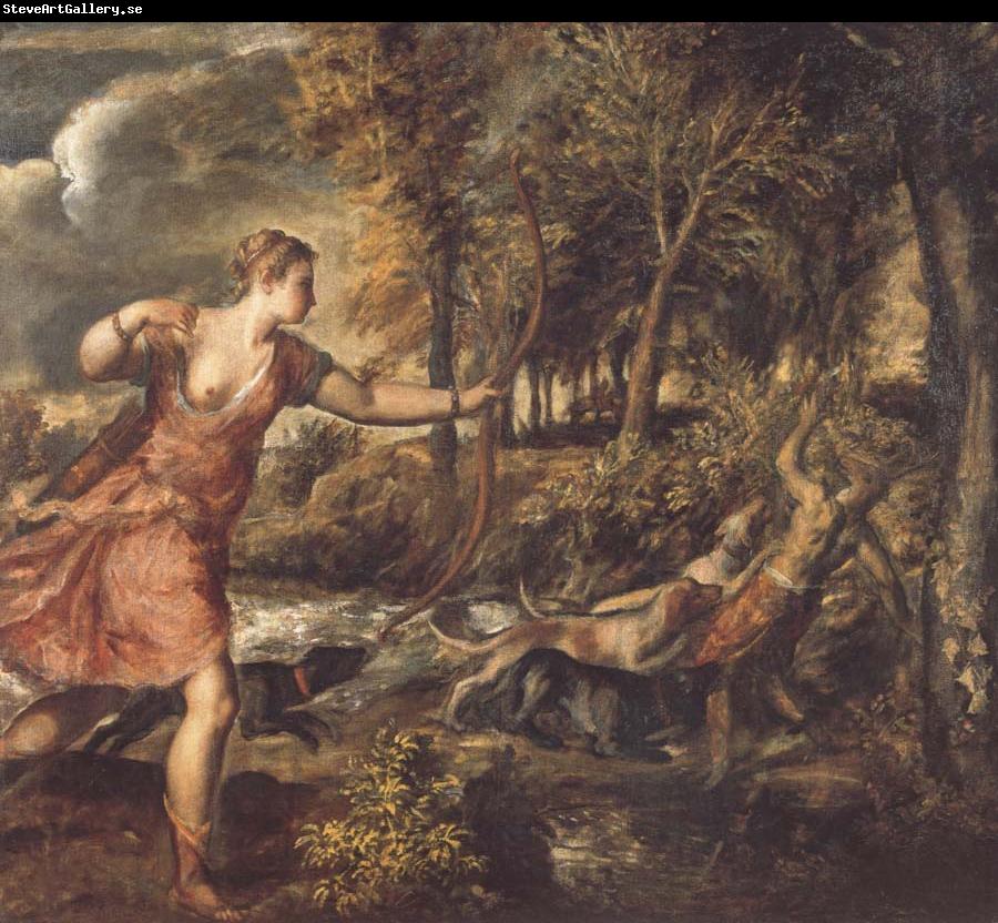 Titian The Death of Actaeon