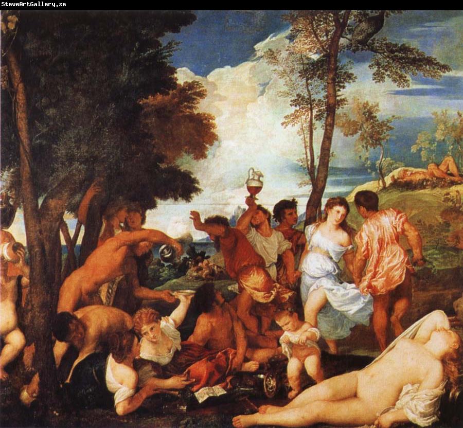 Titian The Bacchanal of the Andrians