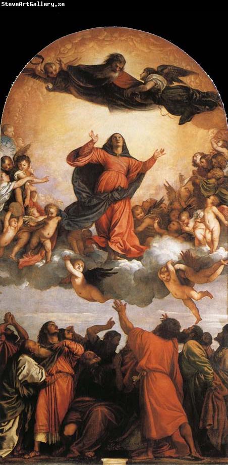 Titian The heaven speed of Maria