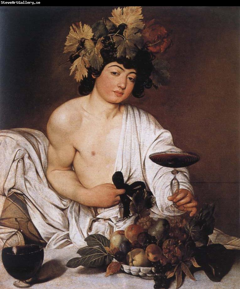 Caravaggio Youthful Bacchus