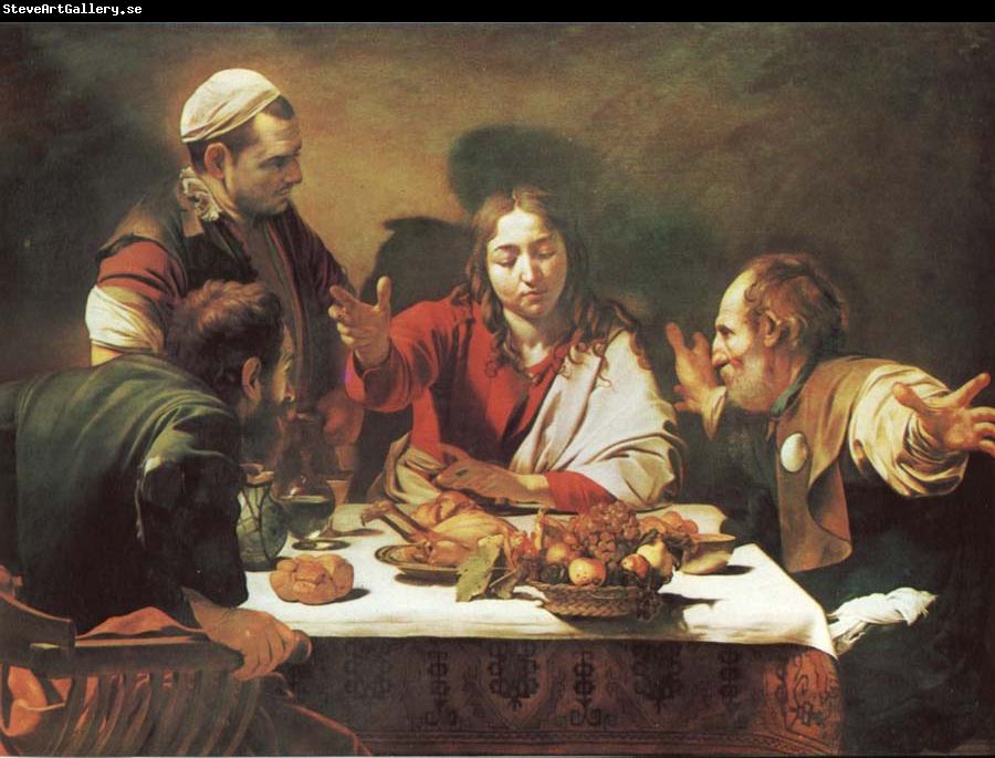 Caravaggio The Supper at Emmaus