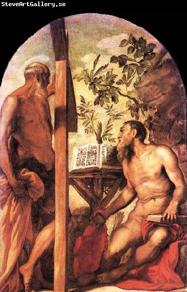 Tintoretto St Jerome and St Andrew