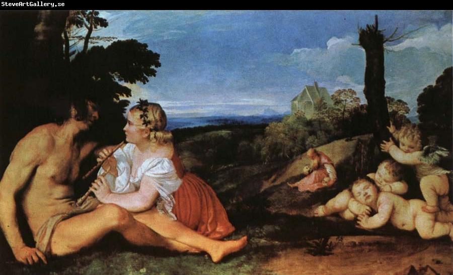 Titian THe Three ages of Man
