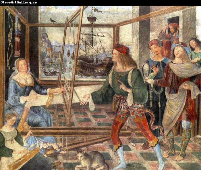 Pinturicchio The Return of Odysseus