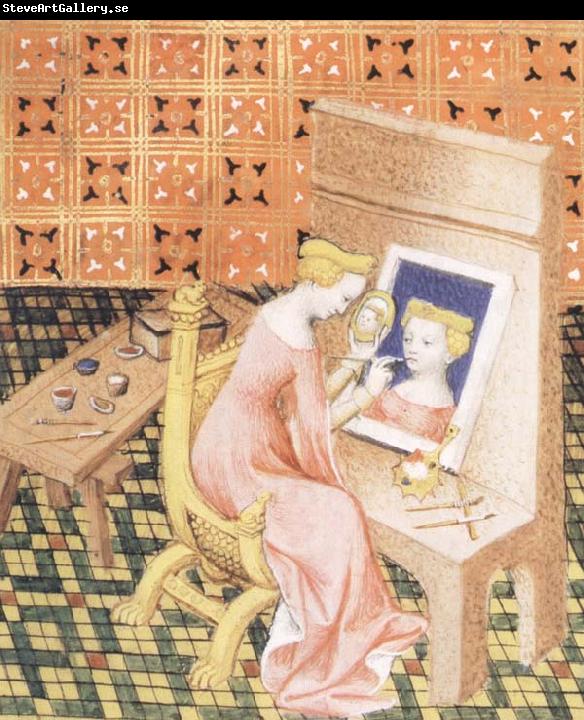Anonymous Marcia Painting her Self-Portrait