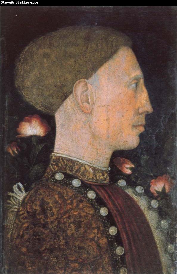 PISANELLO Portrait of Leonello d este