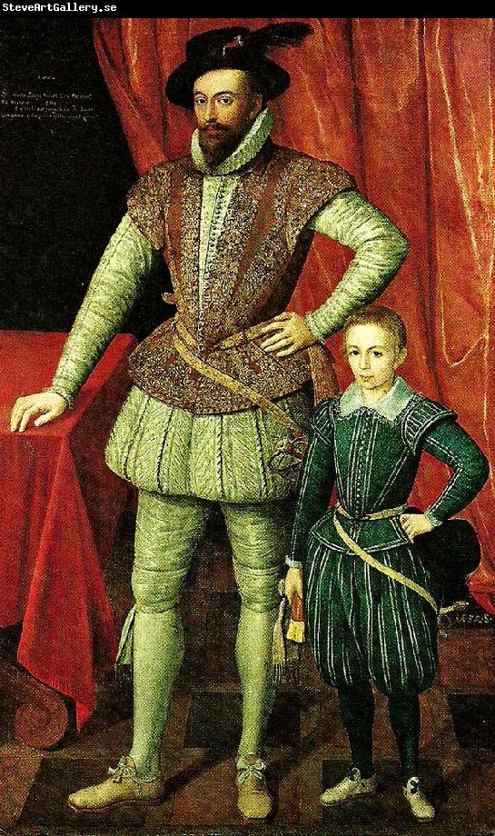 Anonymous sir walter raleigh and his son