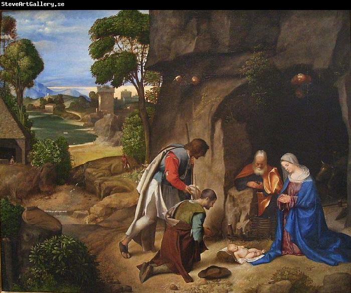 Giorgione The Allendale Nativity Adoration of the Shepherds