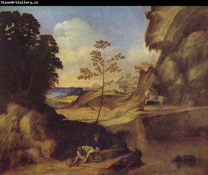 Giorgione Il Tramonte