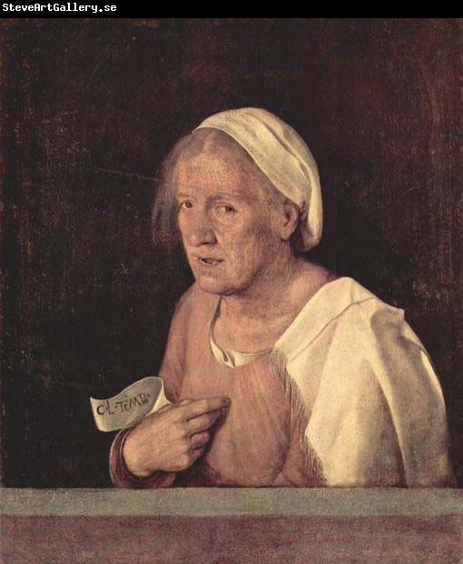 Giorgione The Old Woman