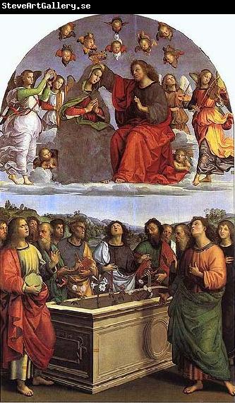 Raphael The Coronation of the Virgin