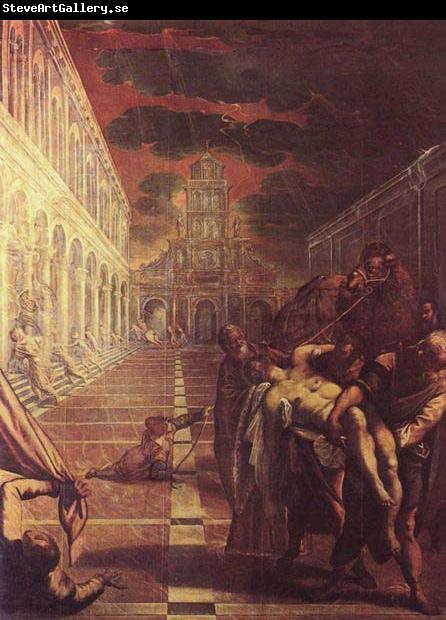 Tintoretto St Mark Body Brought to Venice