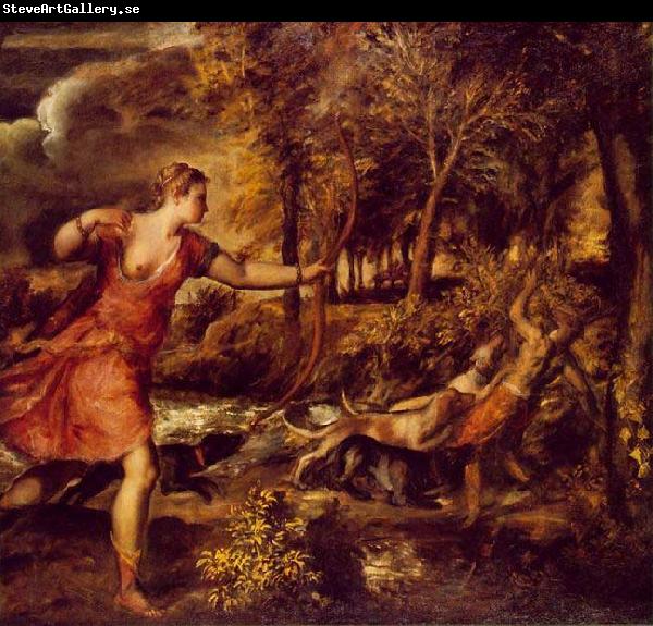 Titian The Death of Actaeon.