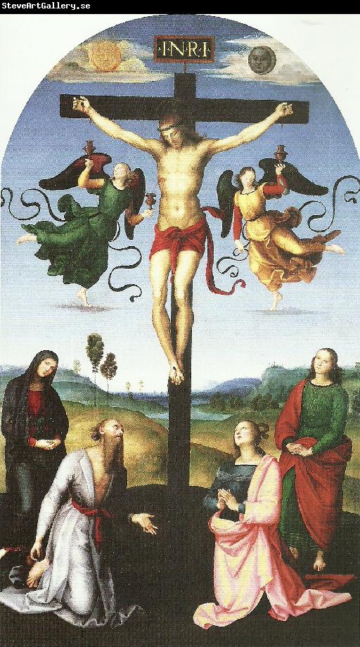 Raphael crucifixon with