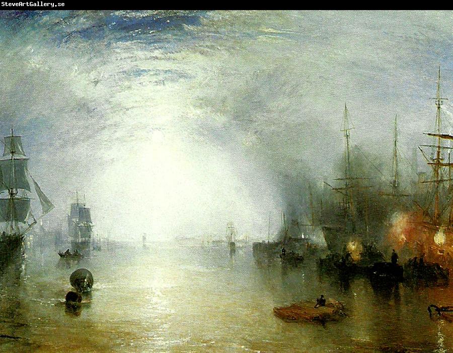 J.M.W.Turner keelmen heaving in coals by night