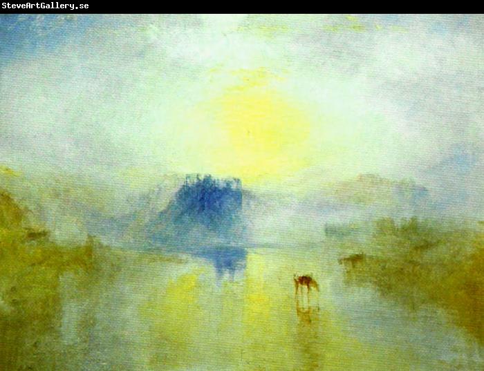 J.M.W.Turner norham castle, sunrise