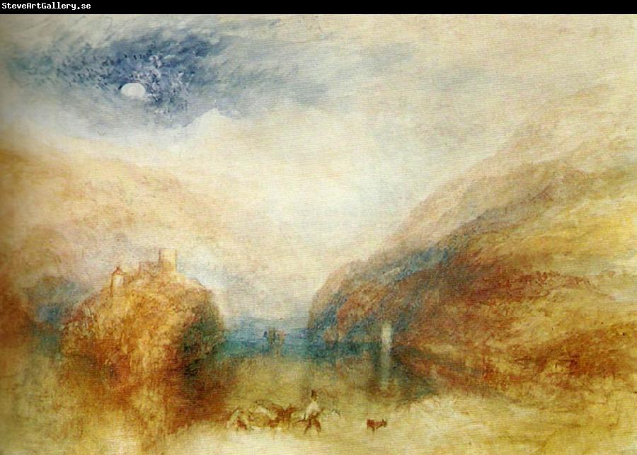 J.M.W.Turner the visit to the tomb