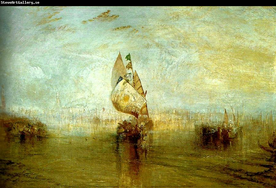 J.M.W.Turner the sun of venice going to sea