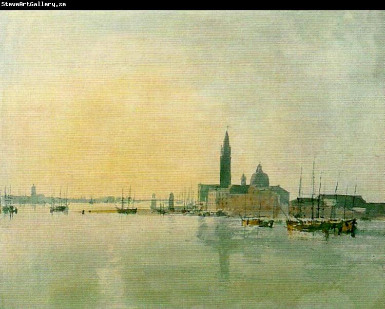 J.M.W.Turner venice san giorgio maggiore from the dogana