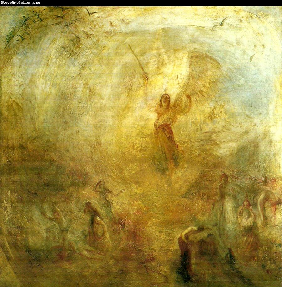 J.M.W.Turner the angel standing in the sun