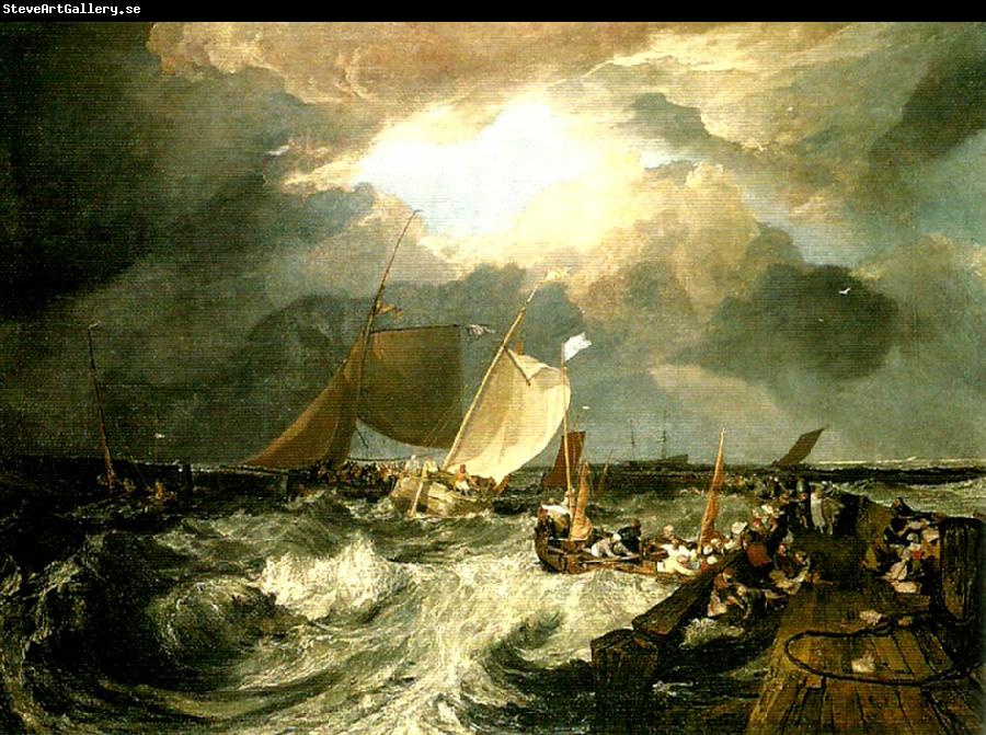 J.M.W.Turner calais pier