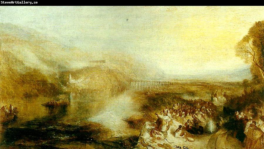 J.M.W.Turner the opening of the wallhalla