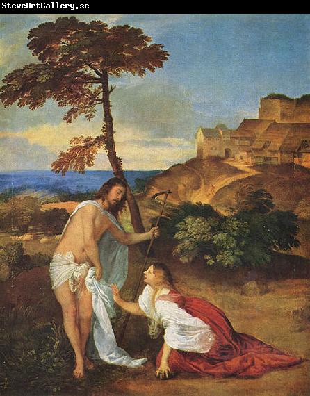 Titian Christus und Maria Magdalena