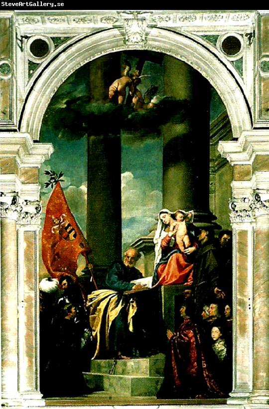 Titian pesaro altar
