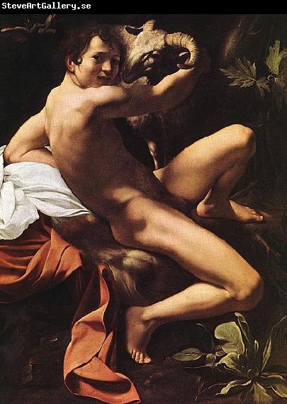 Caravaggio Youth with a Ram