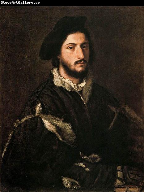 Titian Portrat des Vicenzo Mosti