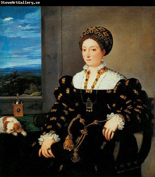 Titian Portrat der Eleonora Gonzaga
