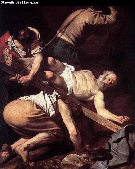 Caravaggio Crucifiction of St. Peter