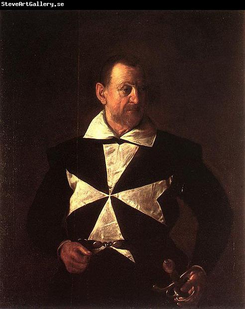Caravaggio Portrait of Antonio Martelli.