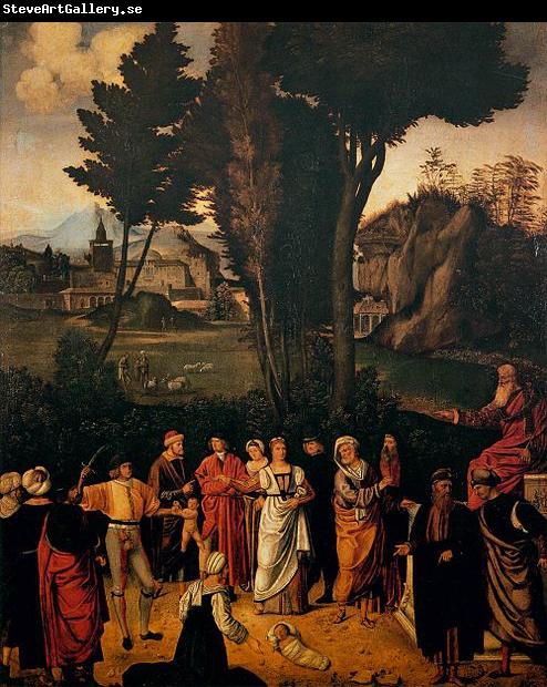 Giorgione The Judgment of Solomon
