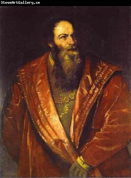 Titian Portrait of Pietro Aretino