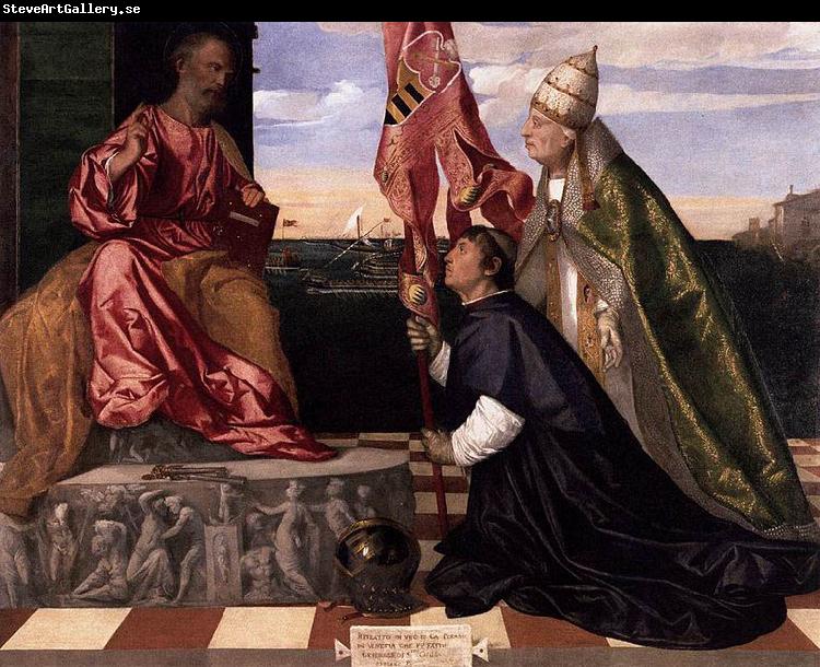 Titian Votivbild des Jacopo Pesaro
