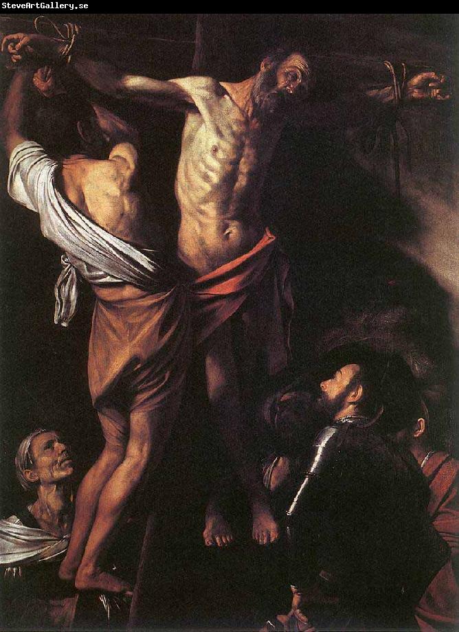 Caravaggio Crucifixion of Saint Andrew