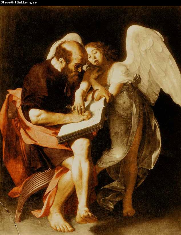 Caravaggio Saint Matthew and the Angel