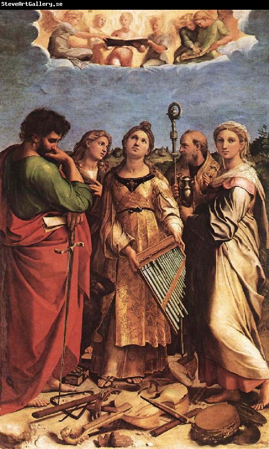 Raphael Ecstasy of St Cecilia